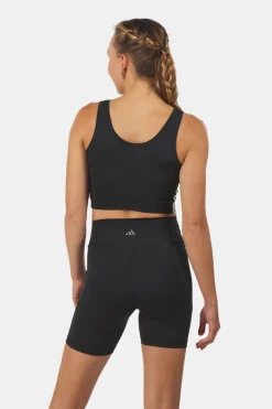 adidas Essentials 3-Stripes Cropped Tank Top Dames