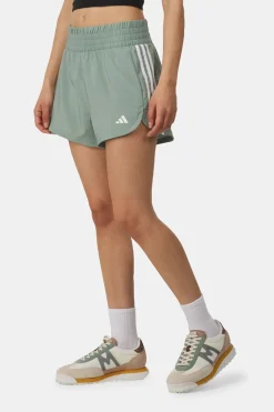 adidas Pacer Training 3-Stripes Geweven High-Rise Short Dames