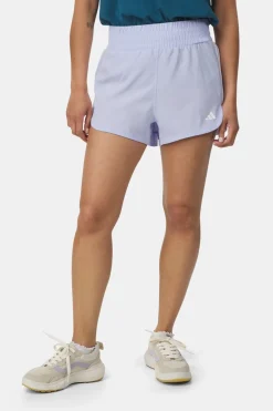 adidas Pacer Training 3-Stripes Geweven High-Rise Short Dames