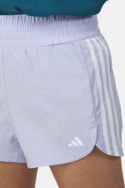 adidas Pacer Training 3-Stripes Geweven High-Rise Short Dames
