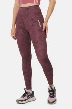 adidas Terrex Multi Allover Print Legging Dames