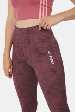 adidas Terrex Multi Allover Print Legging Dames
