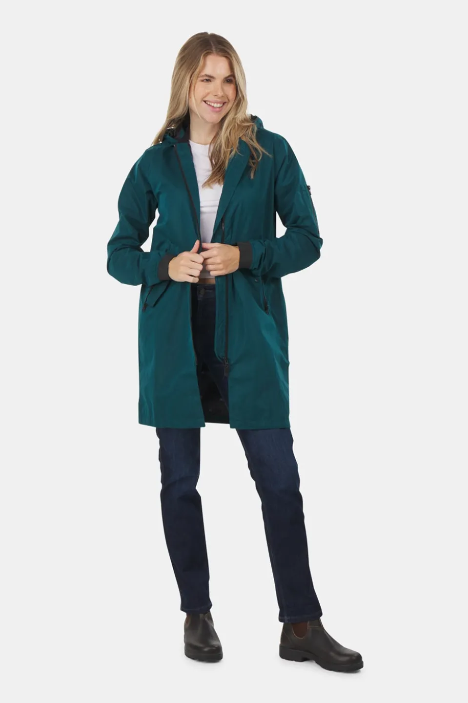 AGU Urban Outdoor Long Bomber Jacket Dames