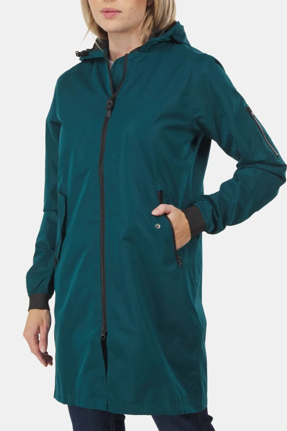 AGU Urban Outdoor Long Bomber Jacket Dames
