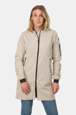 AGU Urban Outdoor Long Bomber Jacket Dames