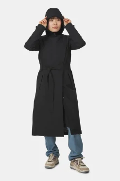 AGU Winter Trench Coat Long Rain Urban Outdoor Jas Dames