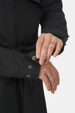 AGU Winter Trench Coat Long Rain Urban Outdoor Jas Dames