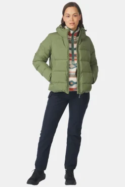 Ayacucho Aarhus Recycled Cropped Hoody Donsjas Dames