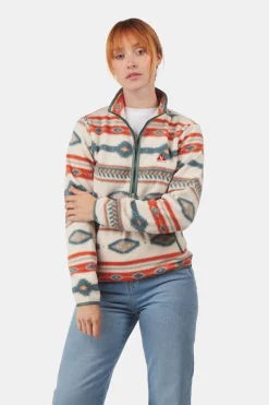 Ayacucho Barossa Printed Half Zip Fleece Dames