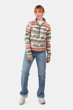 Ayacucho Barossa Printed Half Zip Fleece Dames