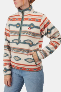 Ayacucho Barossa Printed Half Zip Fleece Dames