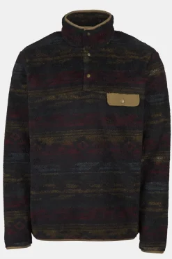 Ayacucho Chalten Printed Snap Button Fleecevest