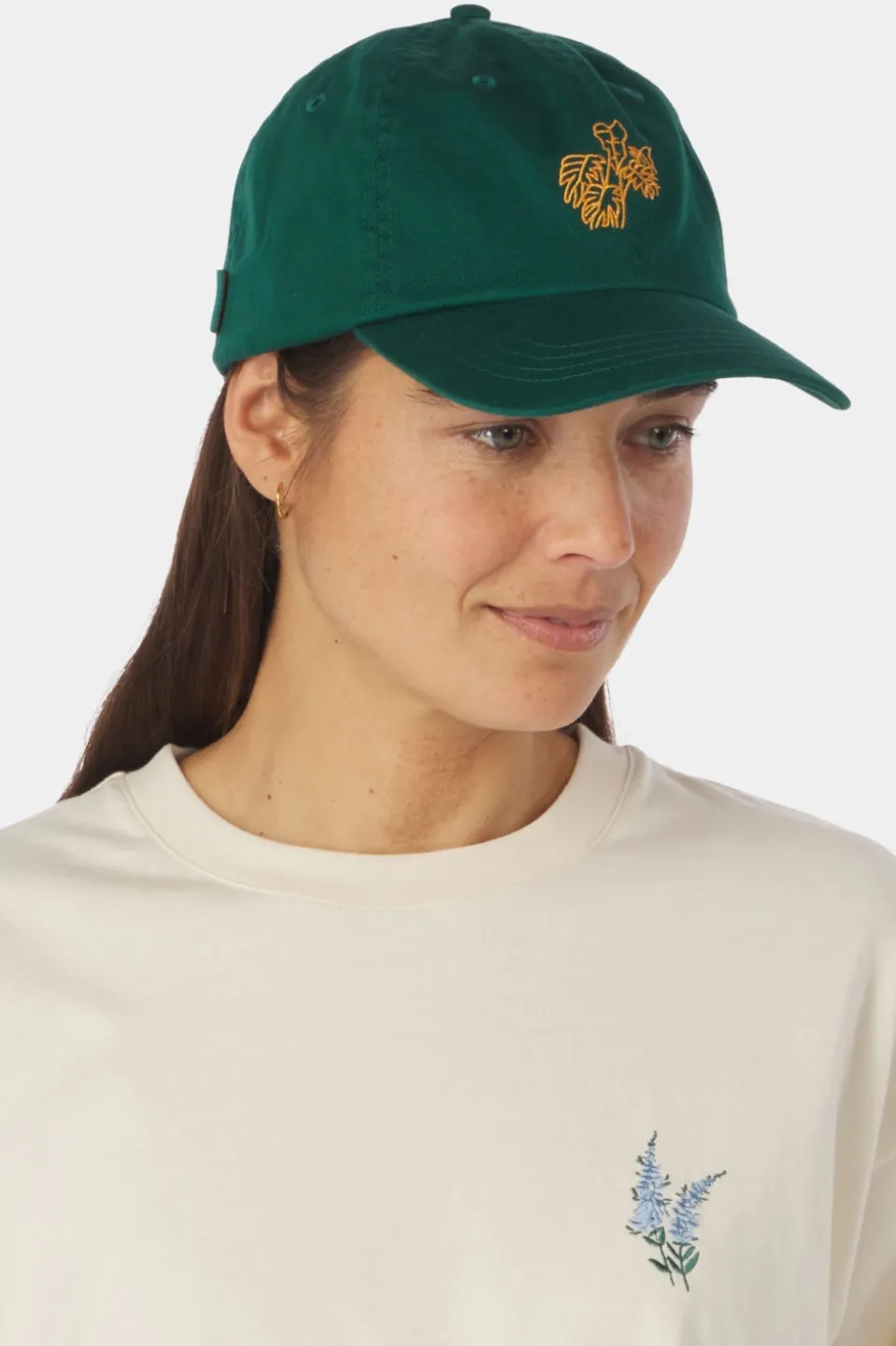 Ayacucho Cropped Mini Embroidery Tee Dames