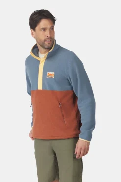 Ayacucho Festival Snap Fleece Pullover Fleecetrui
