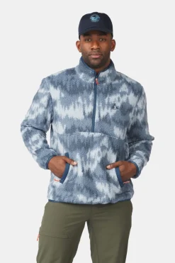 Ayacucho Flynn Printed 1/2 Zip Fleecetrui