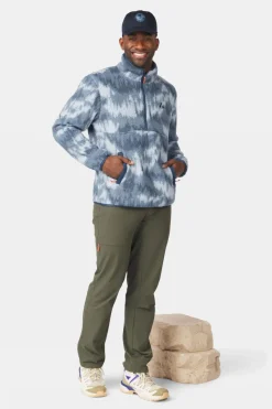 Ayacucho Flynn Printed 1/2 Zip Fleecetrui