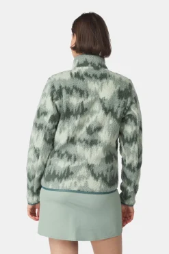 Ayacucho Flynn Printed 1/2 Zip Fleecetrui Dames