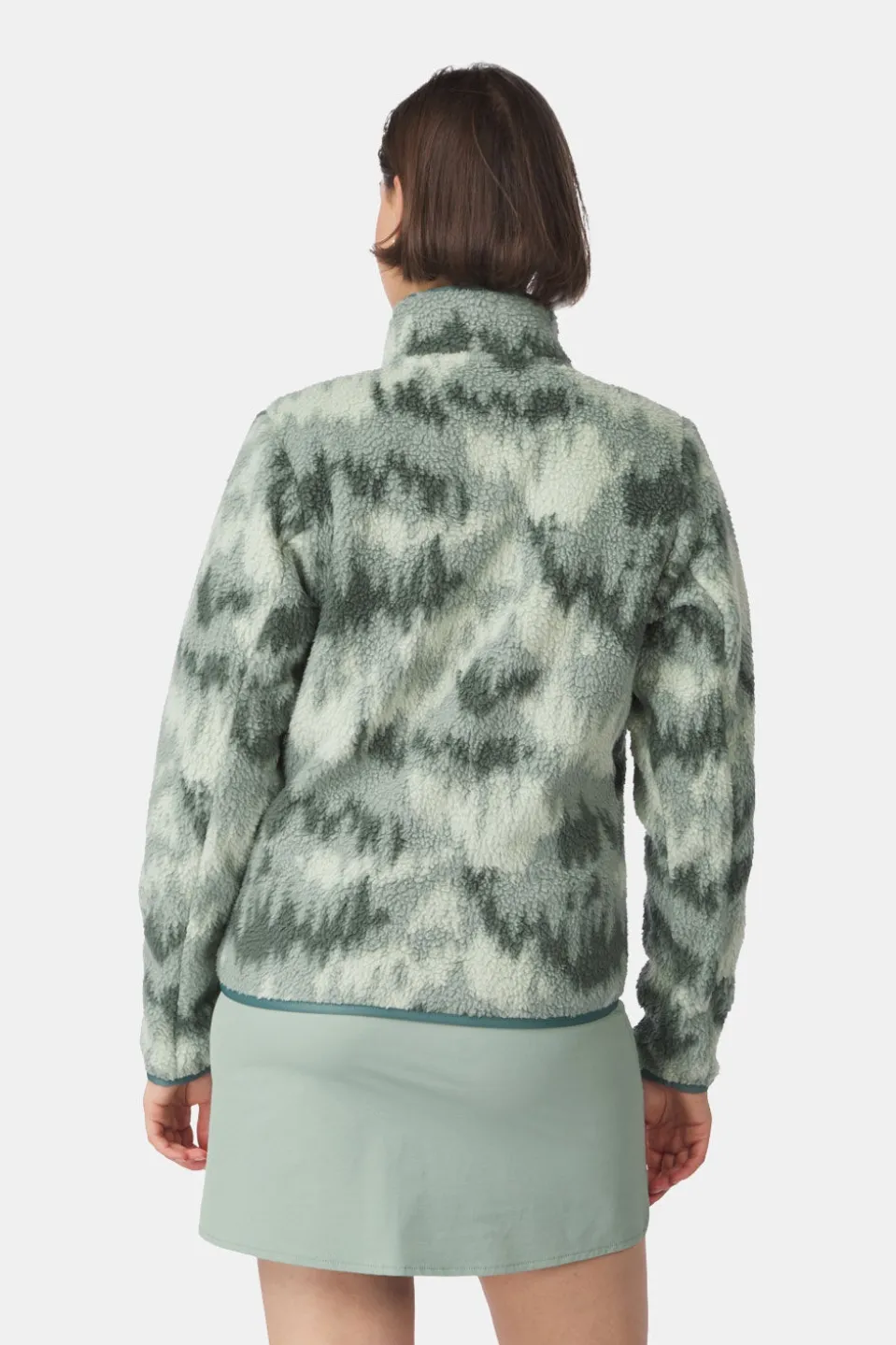 Ayacucho Flynn Printed 1/2 Zip Fleecetrui Dames