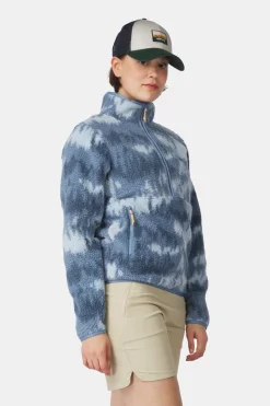Ayacucho Flynn Printed 1/2 Zip Fleecetrui Dames