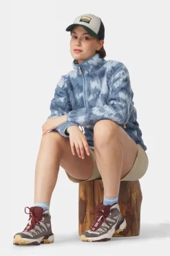 Ayacucho Flynn Printed 1/2 Zip Fleecetrui Dames