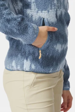 Ayacucho Flynn Printed 1/2 Zip Fleecetrui Dames