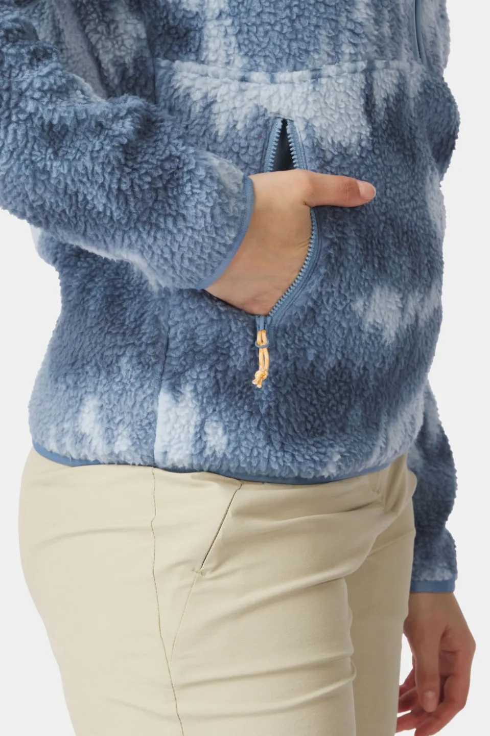 Ayacucho Flynn Printed 1/2 Zip Fleecetrui Dames
