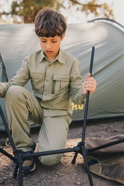 Ayacucho Jungle Travel Shirt LS Kids