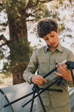 Ayacucho Jungle Travel Shirt LS Kids