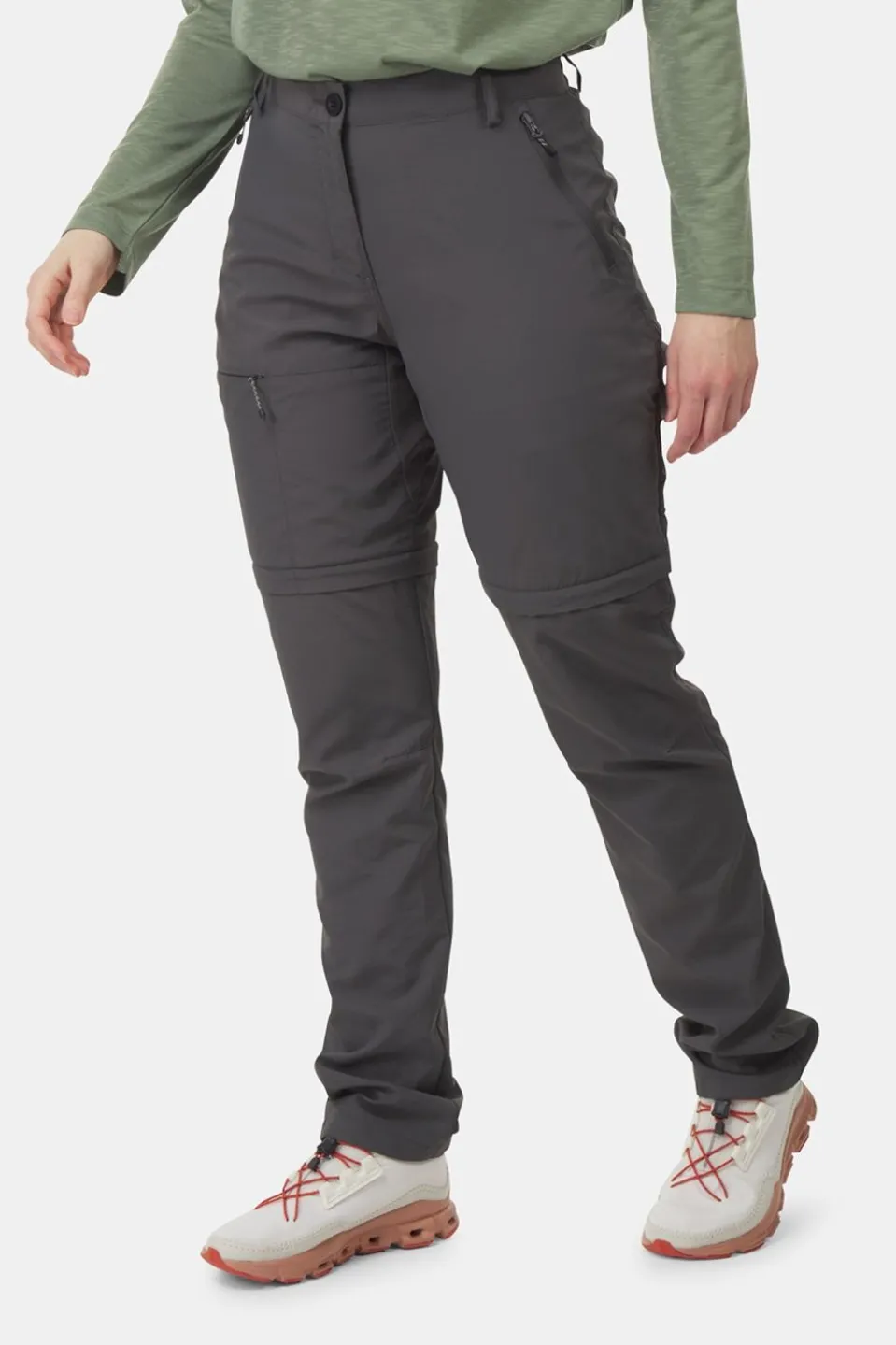 Ayacucho Jungle Travel Zip-Off Afritsbroek Dames