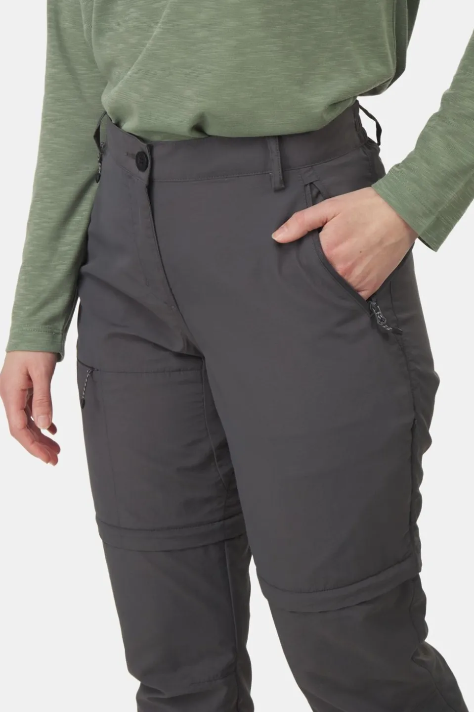 Ayacucho Jungle Travel Zip-Off Afritsbroek Dames