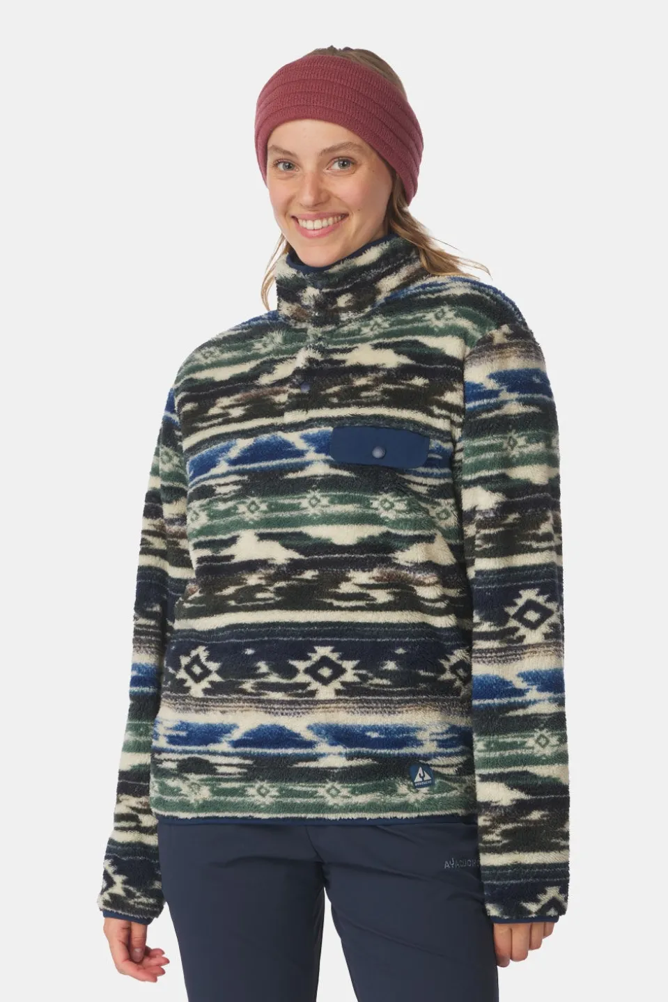 Ayacucho Leiria Printed Snap Trui Dames