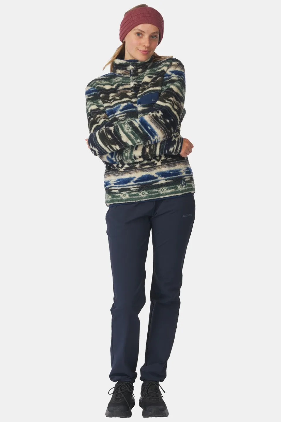 Ayacucho Leiria Printed Snap Trui Dames