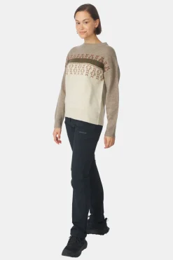 Ayacucho Lugano Jaquard Wool Trui Dames