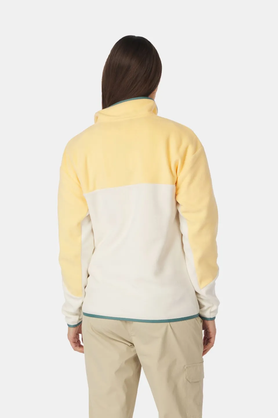 Ayacucho Peniche Micro Fleece Snap Pullover Dames