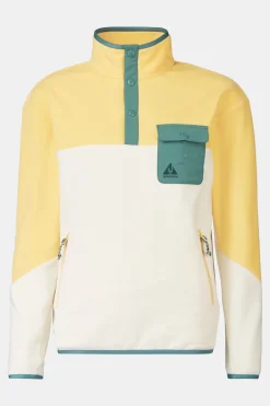 Ayacucho Peniche Micro Fleece Snap Pullover Dames