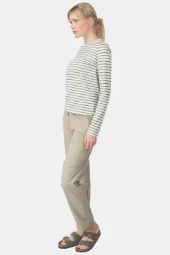 Ayacucho Womens Long Sleeve Striped T-Shirt