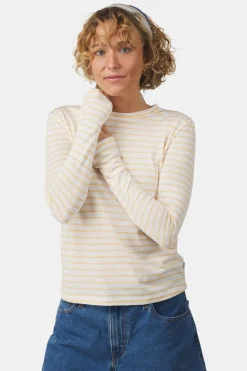 Ayacucho Womens Long Sleeve Striped T-Shirt