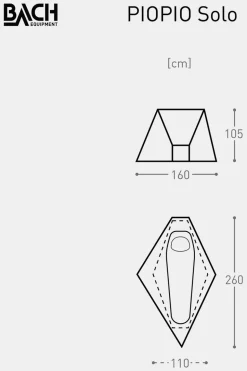 Bach Piopio Solo 1P Tent