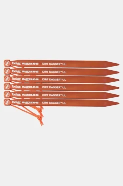 Big Agnes Big Agnes Dirt Dagger Ul 7.5" Tent Stakes: Pack Of Haring