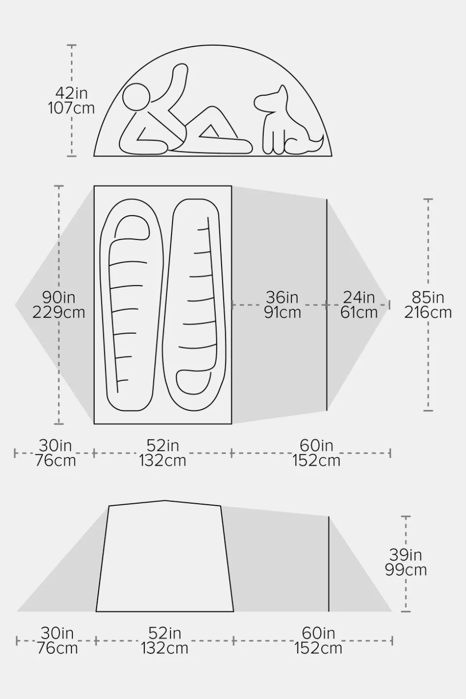 Big Agnes Blacktail 2 Hotel Tent