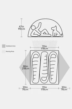 Big Agnes Salt Creek Sl3 Tent 3P