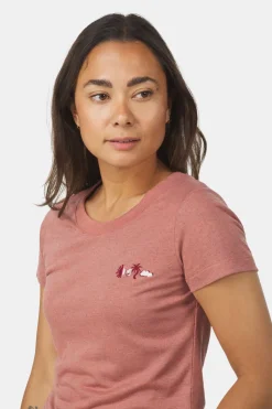 Blue Loop Originals Denim Basic T-Shirt Dames