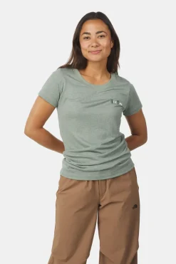 Blue Loop Originals Denim Basic T-Shirt Dames