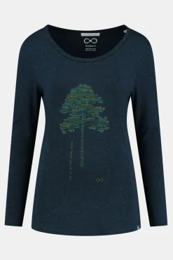 Blue Loop Originals Denimcel Stretch Big Tree Top Dames