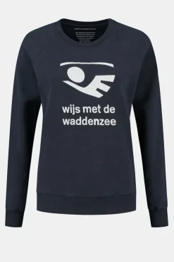 Blue Loop Originals Wijs Met De Waddenzee Trui Dames