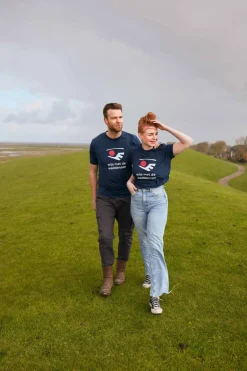 Blue Loop Originals Wijs Met De Waddenzee T-Shirt