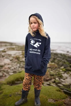 Blue Loop Originals Wijs Met De Waddenzee Hoodie Trui Junior