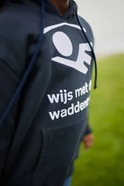 Blue Loop Originals Wijs Met De Waddenzee Hoodie Trui Junior