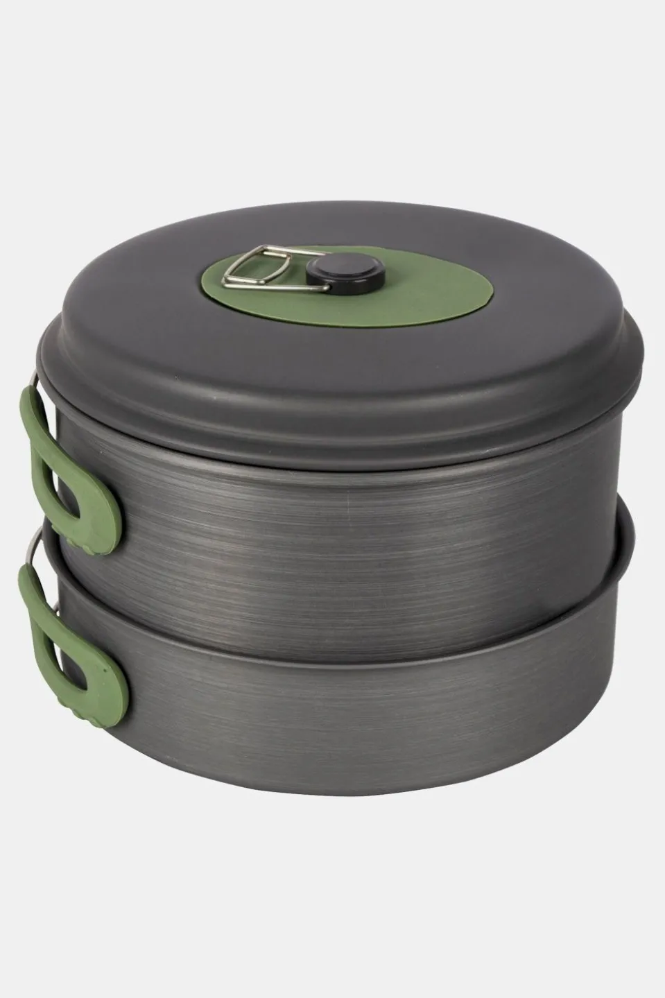 Bo-Camp Explorer XL 4-Delig Hard Anodized Pannenset