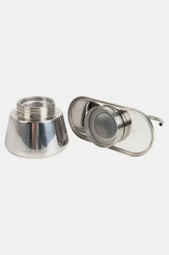 Bo-Camp Percolator 2-kops staal koffiezetter
